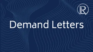 Raich Law PLLC graphic: Demand Letters